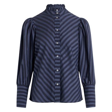 Co´Couture Glory Puff Shirt 95813 Navy 